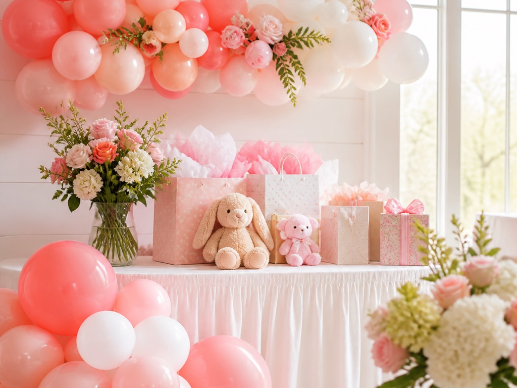 Pastel-Balloon-Decoration-for-baby-girl